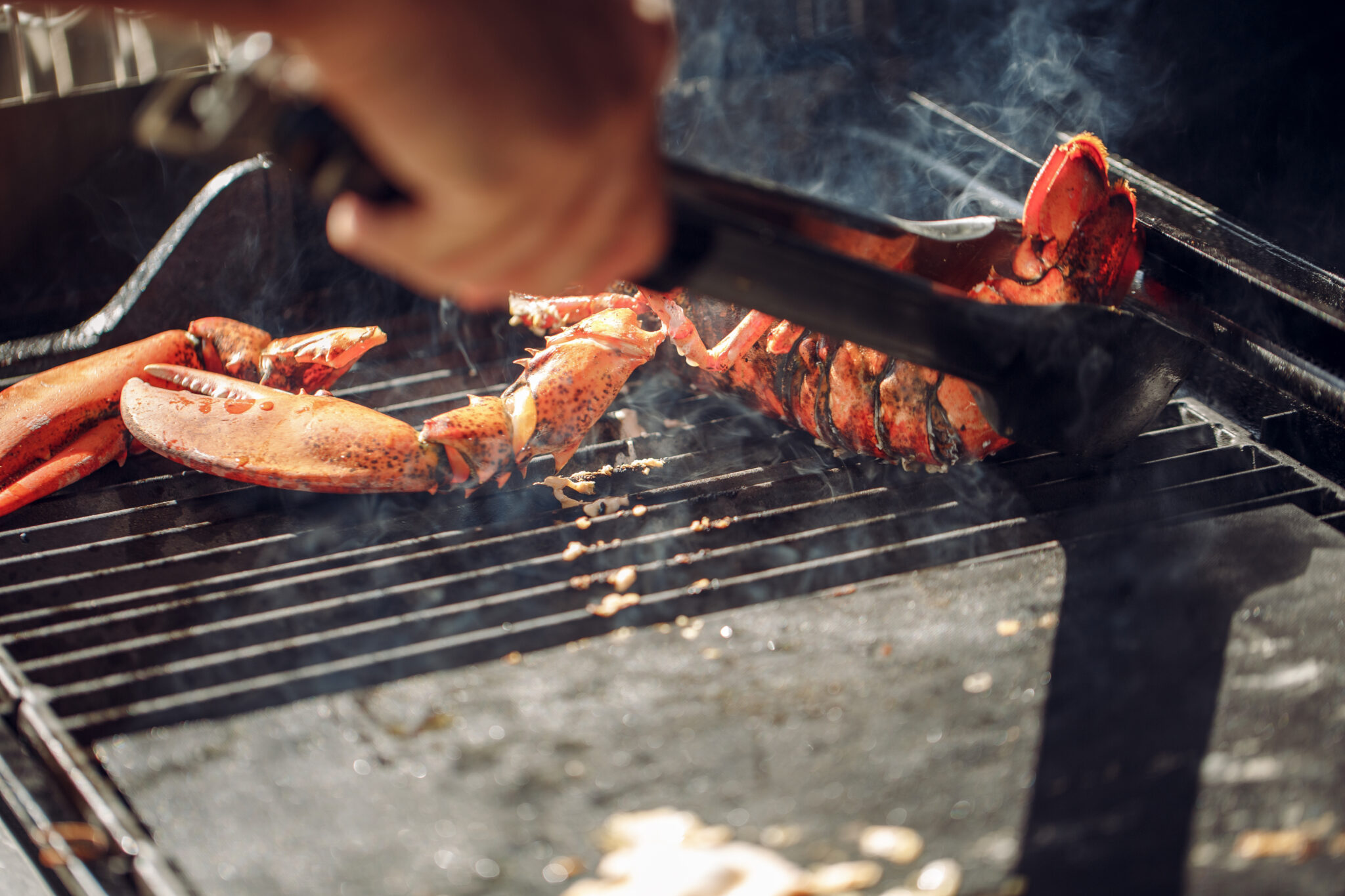 how to grill whole lobster